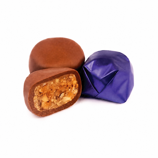 Almond sponge chocolate product