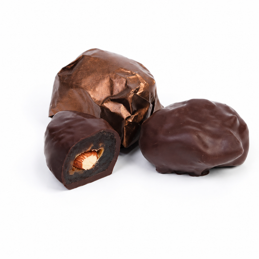 Dark Dates with Almonds chocolate product