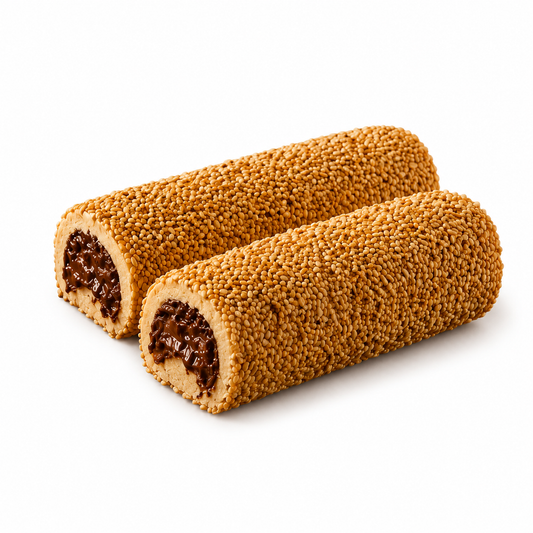 Sesame Coated Chocolate Roll Halva product image