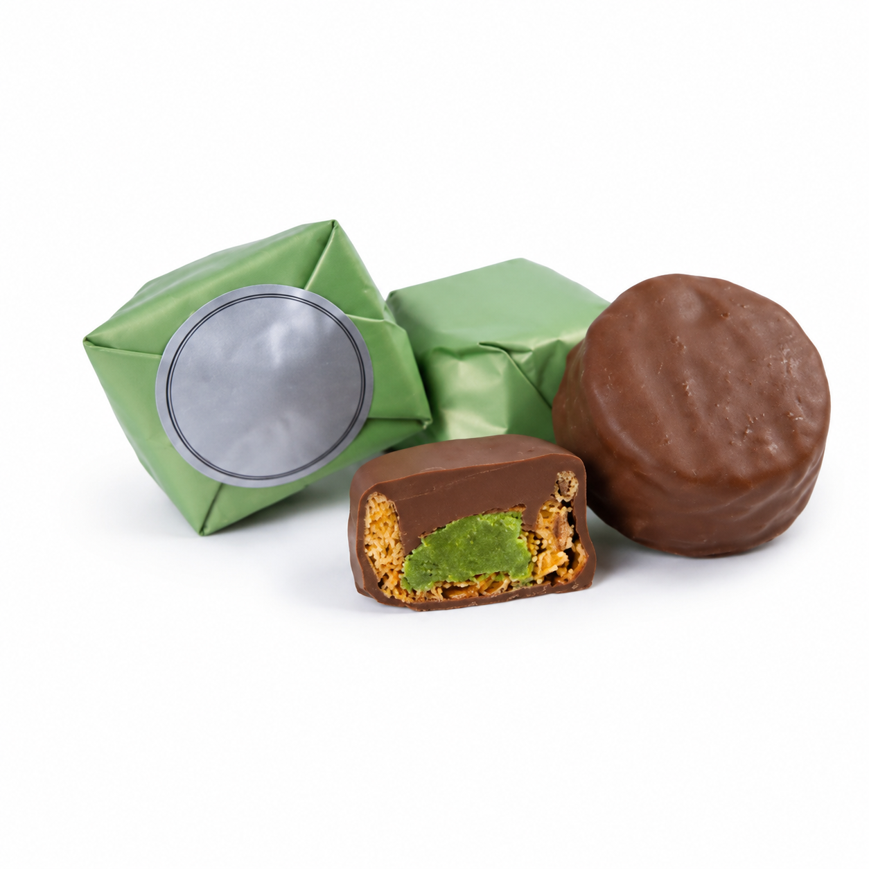 Pistachio Kunafa chocolate product