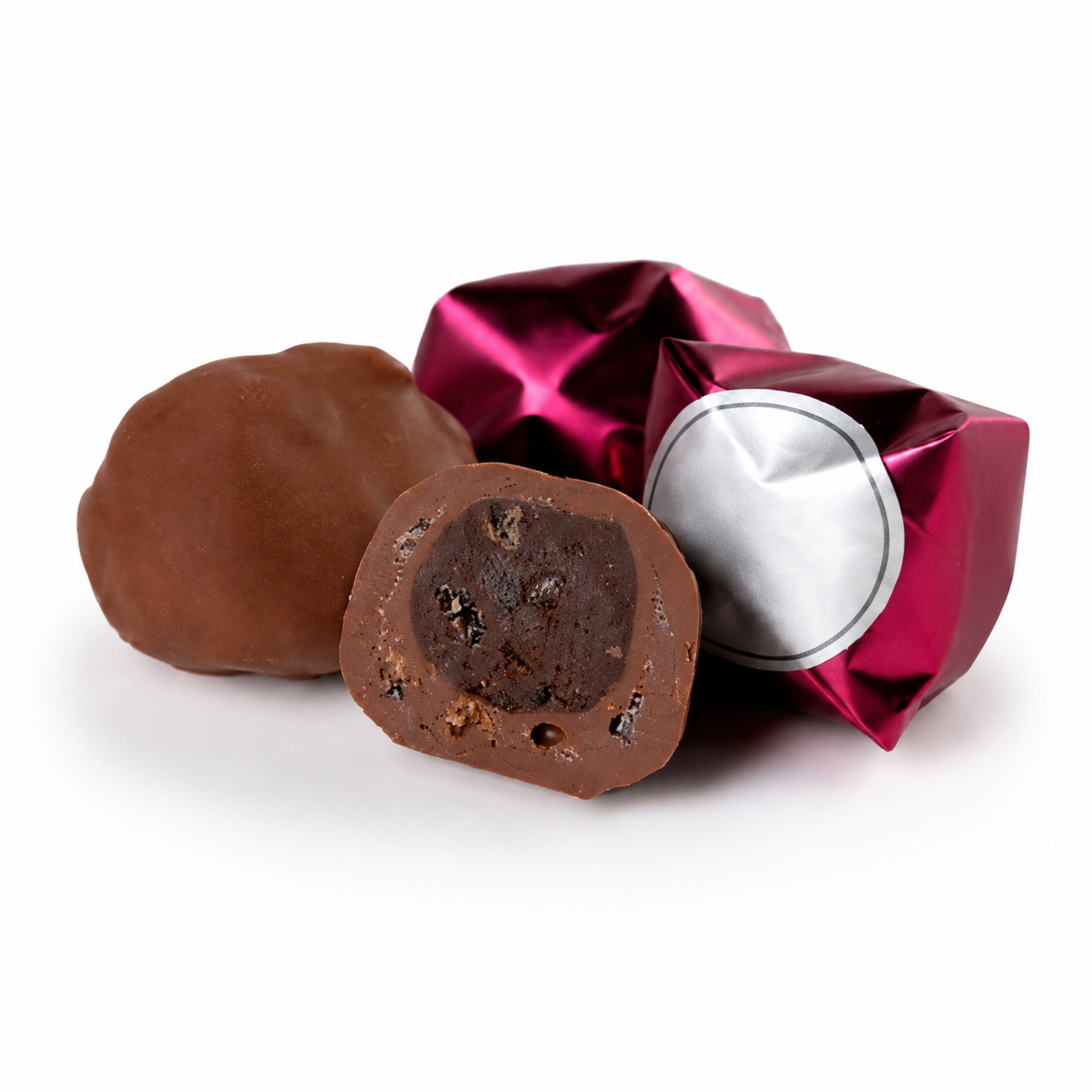 Milk Chocolate Oreo Paste Covered with Crushed Oreo Biscuit chocolate product