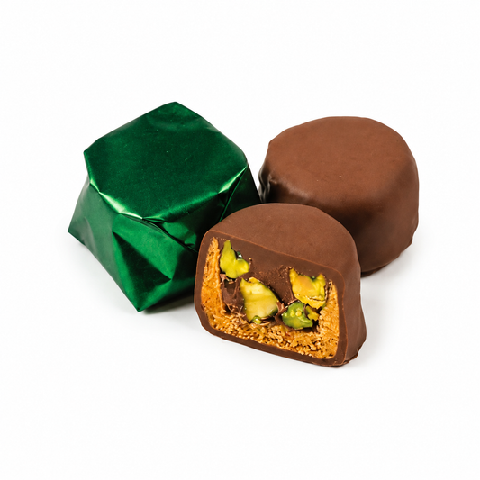 Whole Pistachio Kunafa chocolate product