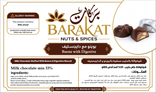Barakat Bueno with Digestive product information