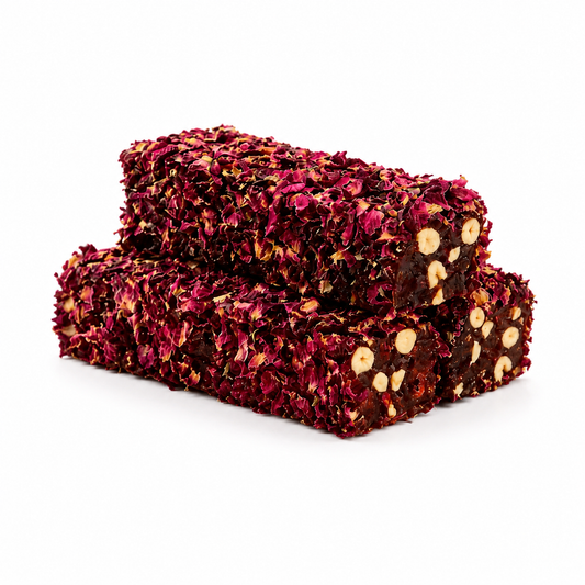 Rose Petal Coated Pomegranate Flavored Hazelnut product image