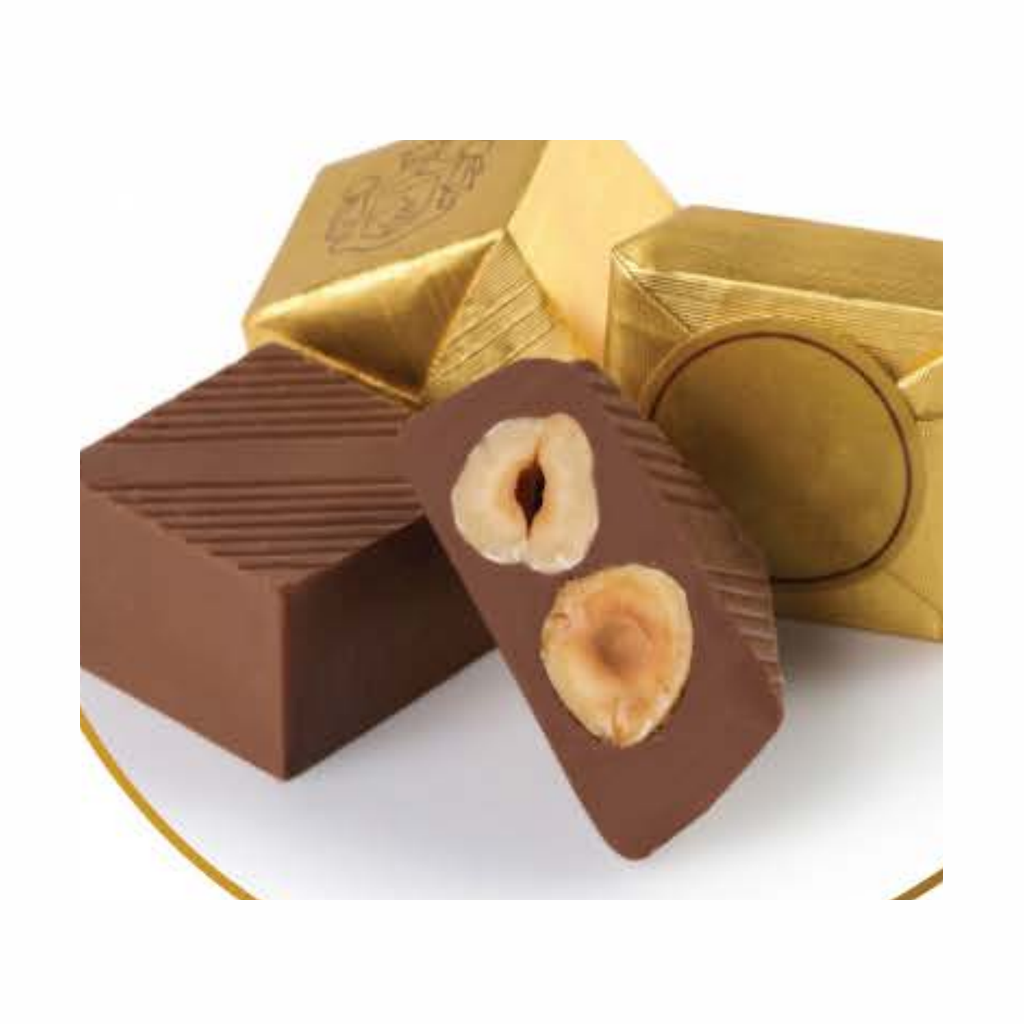 Cube chocolate product