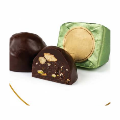 Dark Chocolate Pistachio with Praline chocolate product