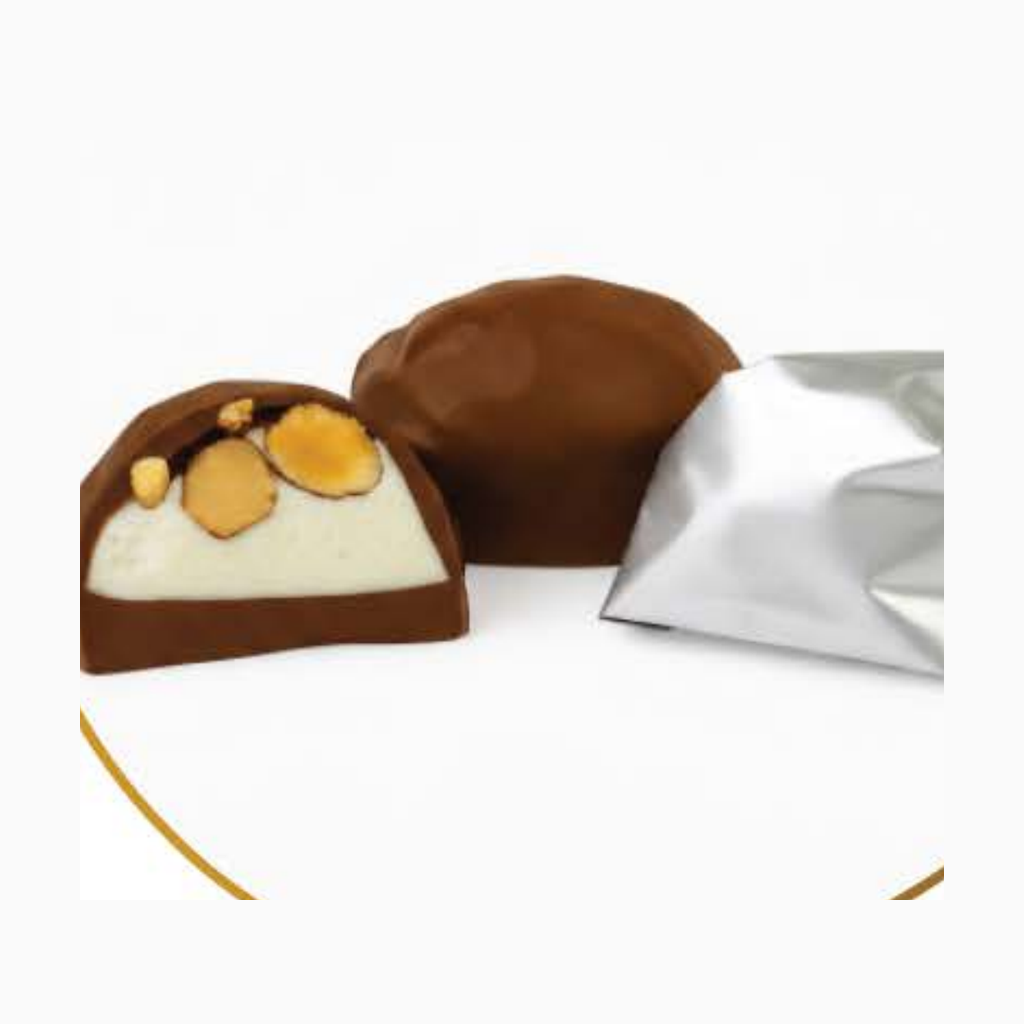 Milk Chocolate Stuffed in Almonds & White Chocolate chocolate product