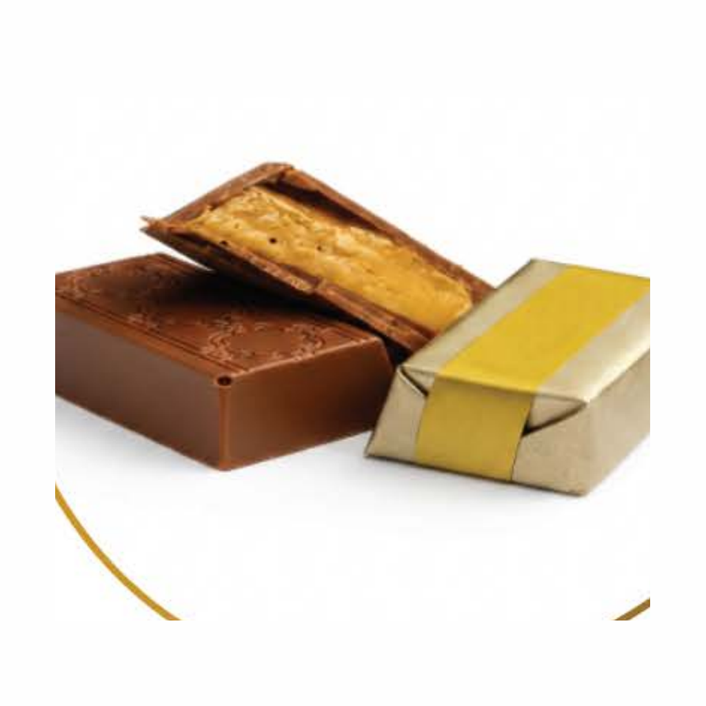 Lotus with salted caramel chocolate product