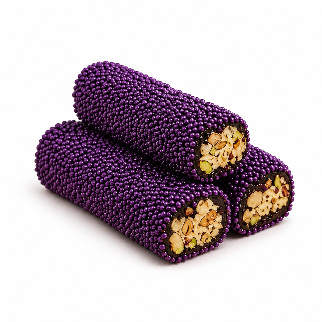 Purple Chocolate Pearls Coated Blackberry Cream product image