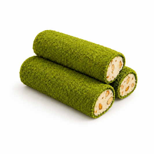 Green Velvet Coated Kiwi Flavored Almond Cream product image