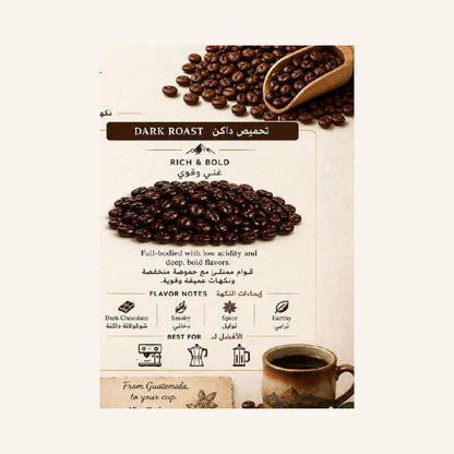 Guatemala Coffee Beans - Dark Roast