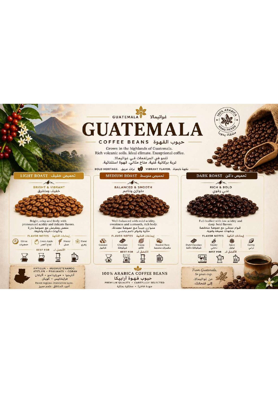 Barakat Guatemala Coffee Beans product information