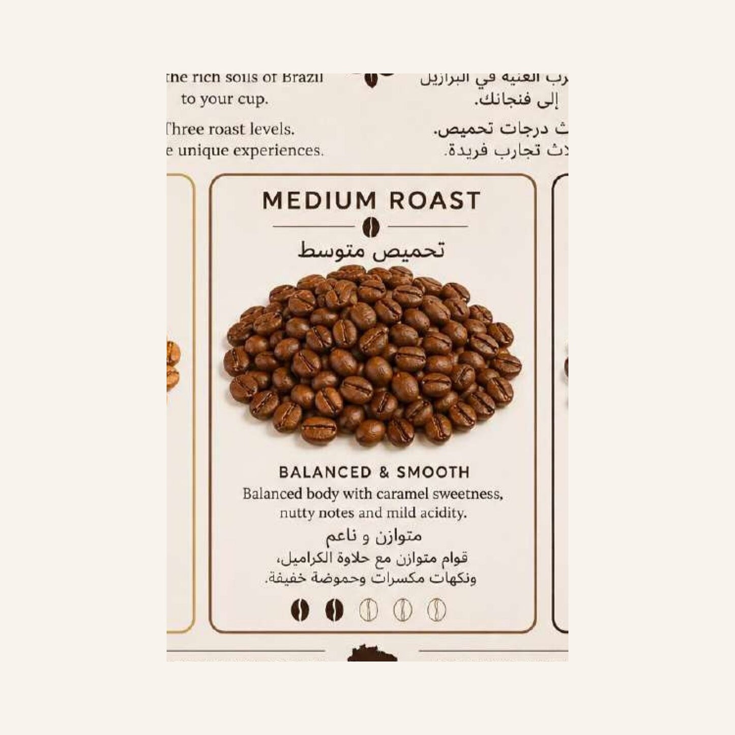 Brazil Coffee Beans - Medium Roast